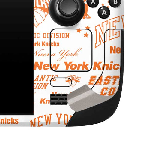 NBA NY Knicks Historic Blast Steam Deck Handheld Gaming Computer Skin