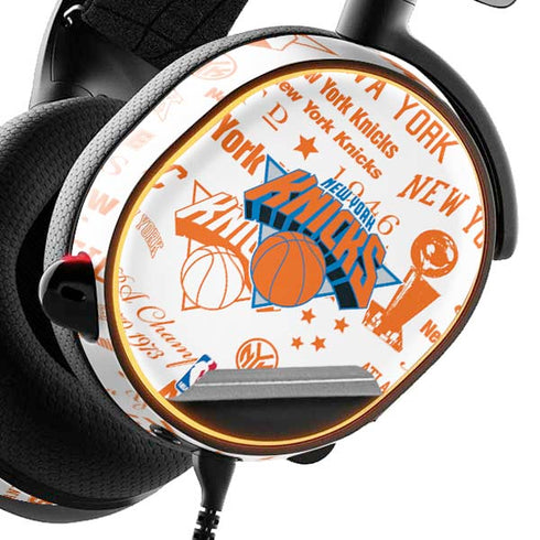 NBA NY Knicks Historic Blast SteelSeries Arctis 3 Skin