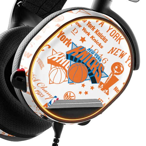 NBA NY Knicks Historic Blast SteelSeries Arctis 5 Skin