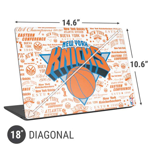 NBA NY Knicks Historic Blast Universal Laptop 18in (14.6 x 10.6in) Skin
