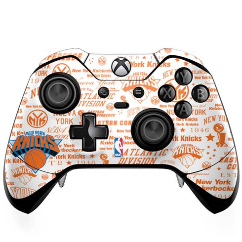 NBA NY Knicks Historic Blast Xbox One Elite Controller Skin