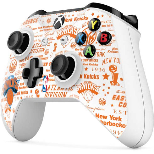 NBA NY Knicks Historic Blast Xbox One S All-Digital Edition Bundle Skin