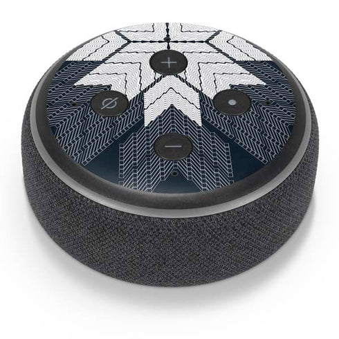 NYC Symmetric Flower Amazon Echo Dot Skin