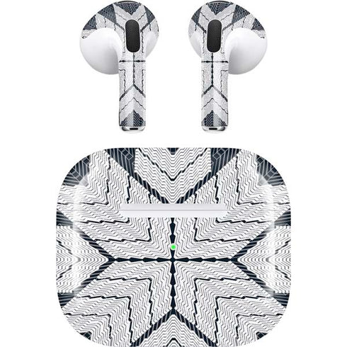 NYC Symmetric Flower Apple AirPods (3rd Gen 2021) Skin