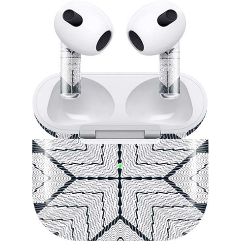 NYC Symmetric Flower Apple AirPods (3rd Gen 2021) Skin