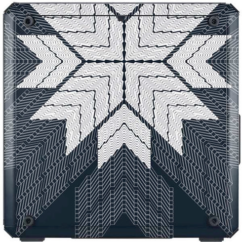 NYC Symmetric Flower Cooler Master MasterBox Q300L Mini Tower Skin