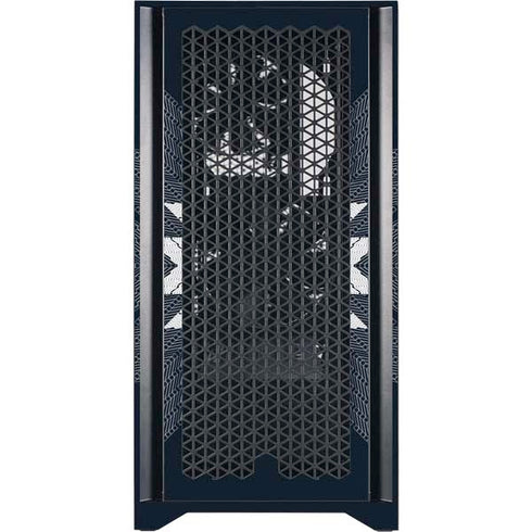 NYC Symmetric Flower Corsair 4000D Tempered Glass Mid-Tower ATX Case Skin