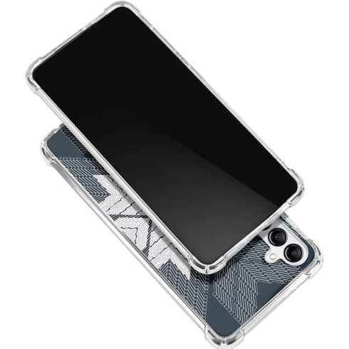 NYC Symmetric Flower Galaxy A15 5G Clear Case