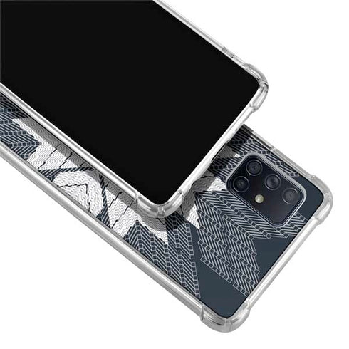 NYC Symmetric Flower Galaxy A51 5G Clear Case