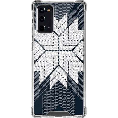 NYC Symmetric Flower Galaxy Note20 5G Clear Case