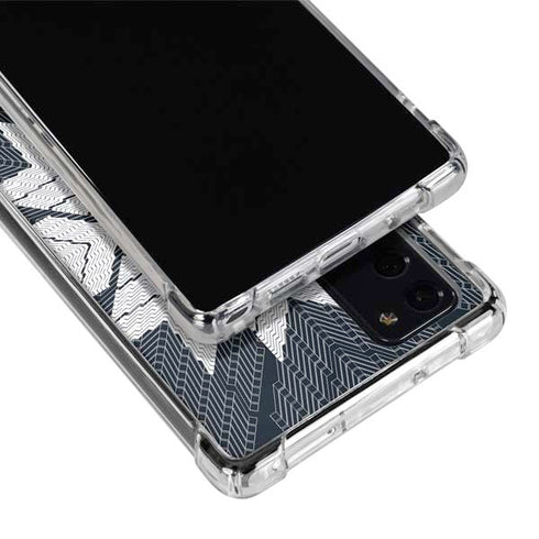 NYC Symmetric Flower Galaxy Note20 5G Clear Case