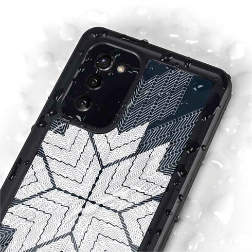 NYC Symmetric Flower Galaxy Note20 5G Waterproof Case