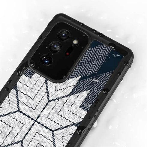NYC Symmetric Flower Galaxy Note20 Ultra 5G Waterproof Case
