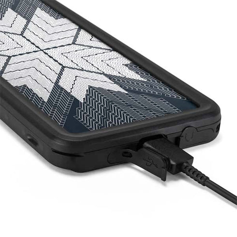 NYC Symmetric Flower Galaxy S20 Plus Waterproof Case