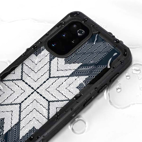 NYC Symmetric Flower Galaxy S20 Plus Waterproof Case