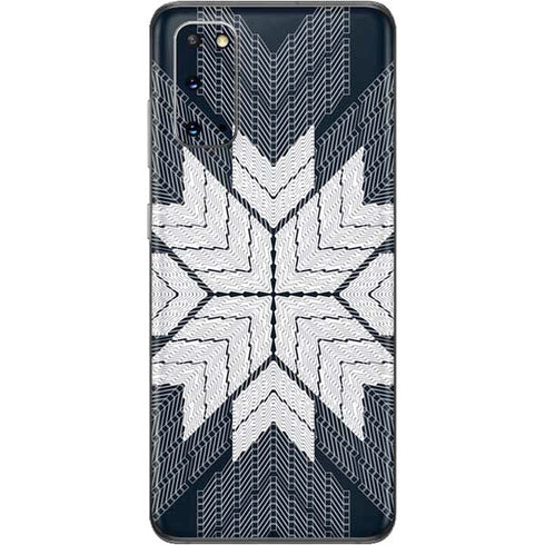 NYC Symmetric Flower Galaxy S20 Skin