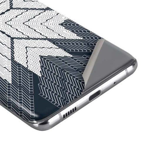 NYC Symmetric Flower Galaxy S20 Skin