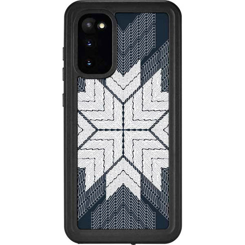 NYC Symmetric Flower Galaxy S20 Waterproof Case