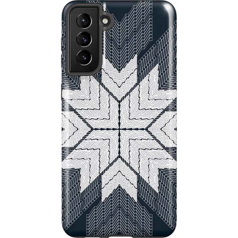 NYC Symmetric Flower Galaxy S21 Plus 5G Pro Case