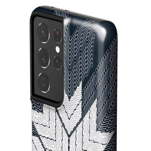 NYC Symmetric Flower Galaxy S21 Ultra 5G Pro Case