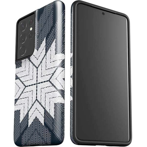 NYC Symmetric Flower Galaxy S21 Ultra 5G Pro Case