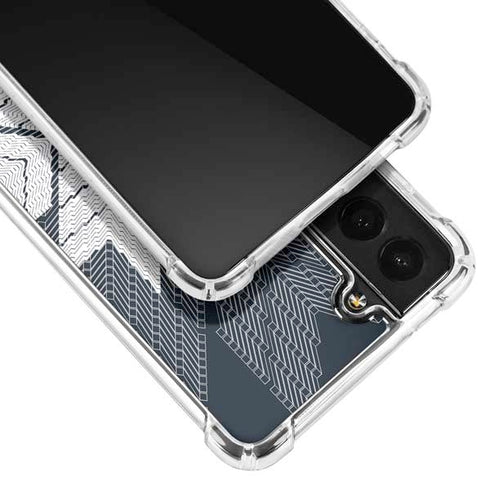 NYC Symmetric Flower Galaxy S22 Clear Case