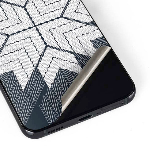 NYC Symmetric Flower Galaxy S22 Skin