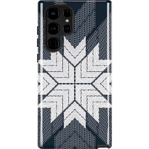 NYC Symmetric Flower Galaxy S22 Ultra Pro Case