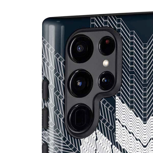 NYC Symmetric Flower Galaxy S22 Ultra Pro Case