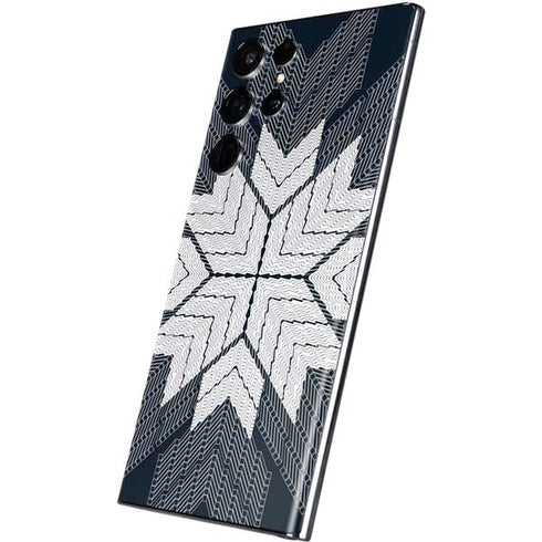NYC Symmetric Flower Galaxy S22 Ultra Skin