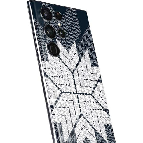 NYC Symmetric Flower Galaxy S22 Ultra Skin