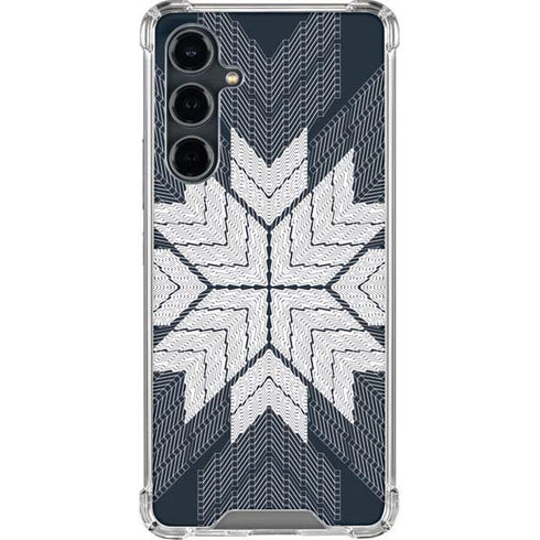 NYC Symmetric Flower Galaxy S23 FE Clear Case