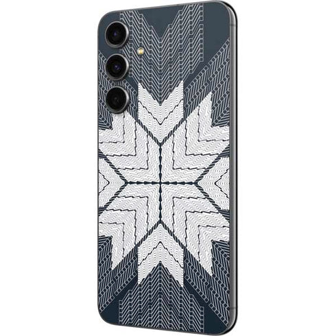 NYC Symmetric Flower Galaxy S23 FE Skin