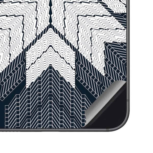 NYC Symmetric Flower Galaxy S23 FE Skin