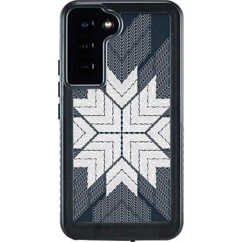 NYC Symmetric Flower Galaxy S23 Plus Waterproof Case