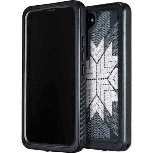 NYC Symmetric Flower Galaxy S23 Plus Waterproof Case