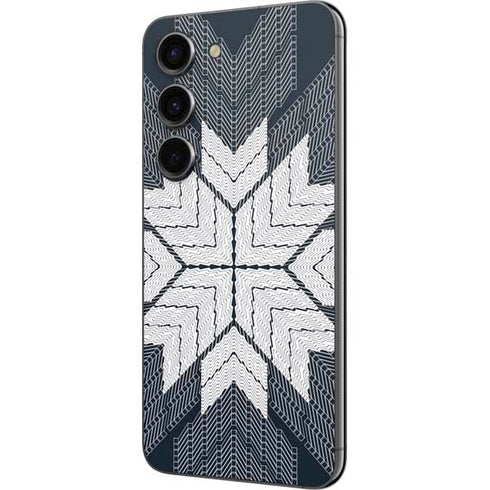 NYC Symmetric Flower Galaxy S23 Skin