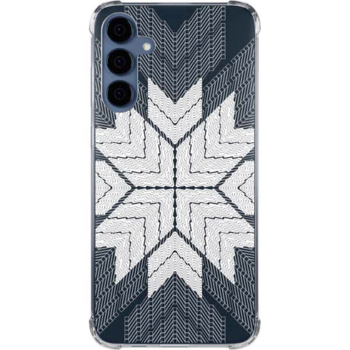 NYC Symmetric Flower Galaxy S24 Clear Case