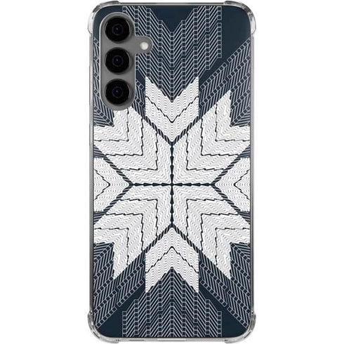 NYC Symmetric Flower Galaxy S24 Plus Clear Case