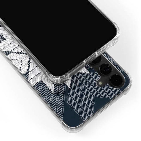 NYC Symmetric Flower Galaxy S24 Plus Clear Case