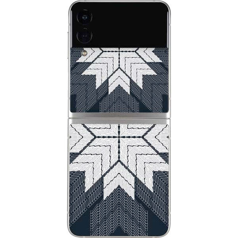 NYC Symmetric Flower Galaxy Z Flip3 5G Skin