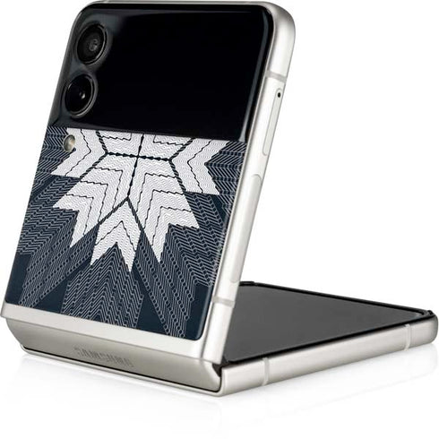 NYC Symmetric Flower Galaxy Z Flip3 5G Skin