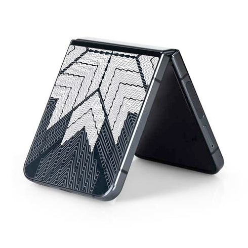 NYC Symmetric Flower Galaxy Z Flip5 5G Skin