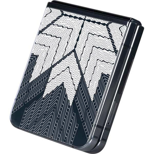 NYC Symmetric Flower Galaxy Z Flip5 5G Skin