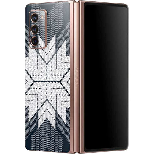 NYC Symmetric Flower Galaxy Z Fold2 5G Skin