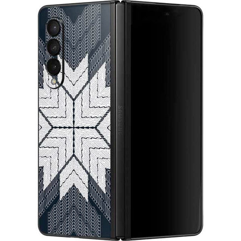 NYC Symmetric Flower Galaxy Z Fold3 5G Skin