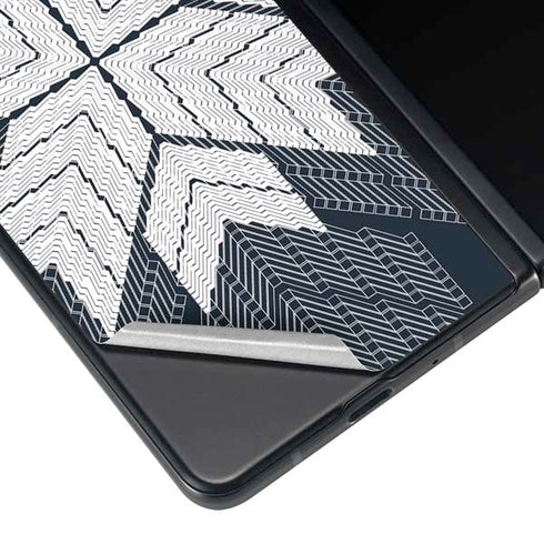 NYC Symmetric Flower Galaxy Z Fold3 5G Skin