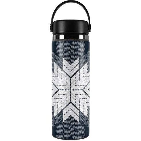 NYC Symmetric Flower Hydro Flask 20oz Wide Mouth Skin