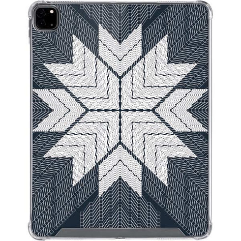 NYC Symmetric Flower iPad Pro 12.9in (2020) Clear Case