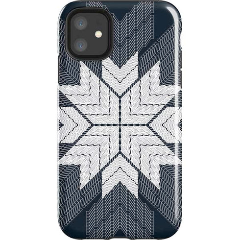 NYC Symmetric Flower iPhone 11 Impact Case